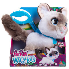 Interaktiivne loom Furreal Wag-a-lots Kitty hind ja info | Tüdrukute mänguasjad | kaup24.ee