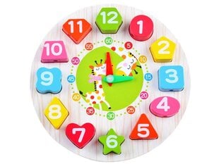 Деревянные школьные часы цена и информация | Развивающие игрушки и игры | kaup24.ee