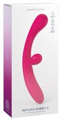 Vibraator Reflexx Rabbit 3, roosa hind ja info | Vibraatorid | kaup24.ee