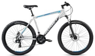 Jalgratas Romet Rambler R6.2 2024, 26'', sinine, hõbedane hind ja info | Jalgrattad | kaup24.ee