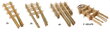 Bambusest redel 105 cm, 10 tk hind ja info | Vaasid, alused, redelid lilledele | kaup24.ee