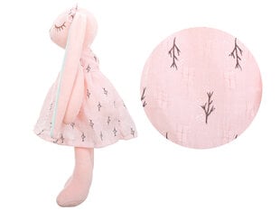 Талисман из плюша кролик, 35 см, розовый цена и информация | Мягкие игрушки | kaup24.ee