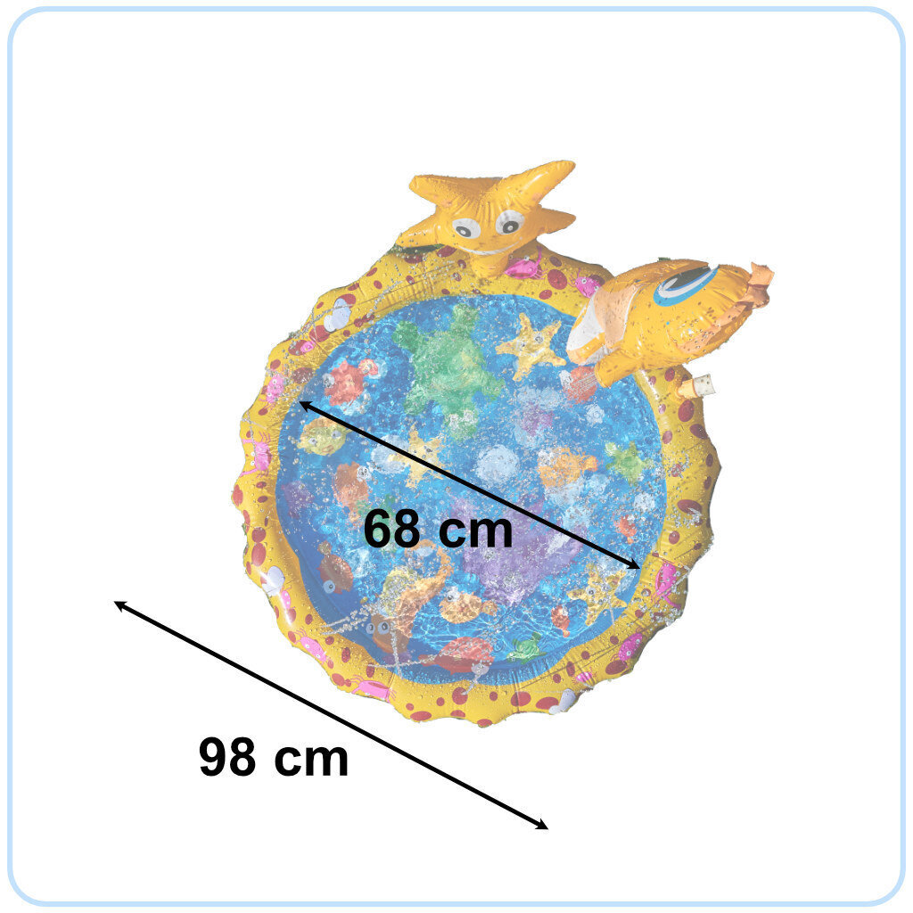 Laste bassein koos purskkaevuga, 96 cm. 96 x 55 cm. цена и информация | Basseinid | kaup24.ee