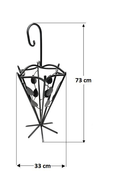 Vihmavarju alus Parasolnik, 71 cm hind ja info | Sisustuselemendid | kaup24.ee