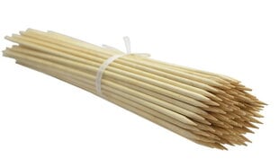 Bambusest tihvtid 25 cm, 3 mm, 100 tk hind ja info | Vaasid, alused, redelid lilledele | kaup24.ee