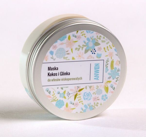 Mask madala poorsusega juustele Anwen, 200 ml цена и информация | Maskid, õlid, seerumid | kaup24.ee