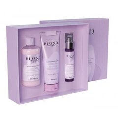 Juuksehooldustoodete komplekt Inebrya Blondesse Blonde Miracle Kit naistele: šampoon, 300 ml + palsam, 250 ml + seerum, 50 ml цена и информация | Маски, масла, сыворотки | kaup24.ee