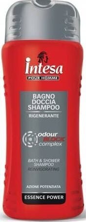 Šampoon ja vannivaht meestele Intesa Essence Power Bath & Shower Shampoo Pour Homme, 500ml цена и информация | Šampoonid | kaup24.ee