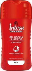 Dušigeel ja šampoon meestele Intesa Aloe Shower Shampoo Gel Pour Homme, 250ml hind ja info | Šampoonid | kaup24.ee