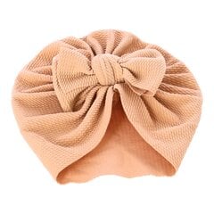 Müts tüdrukutele, pruun цена и информация | Шапки, перчатки, шарфики для новорожденных | kaup24.ee