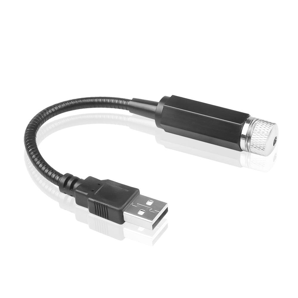 USB -projektor auto ja interjööri jaoks - tähtede efekt, roheline цена и информация | Lisaseadmed | kaup24.ee