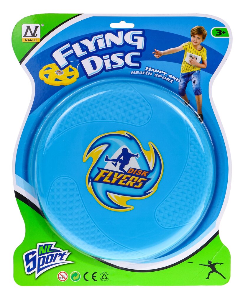 Lendav taldrik Ramiz Flying Disc, sinine цена и информация | Mänguasjad (vesi, rand ja liiv) | kaup24.ee