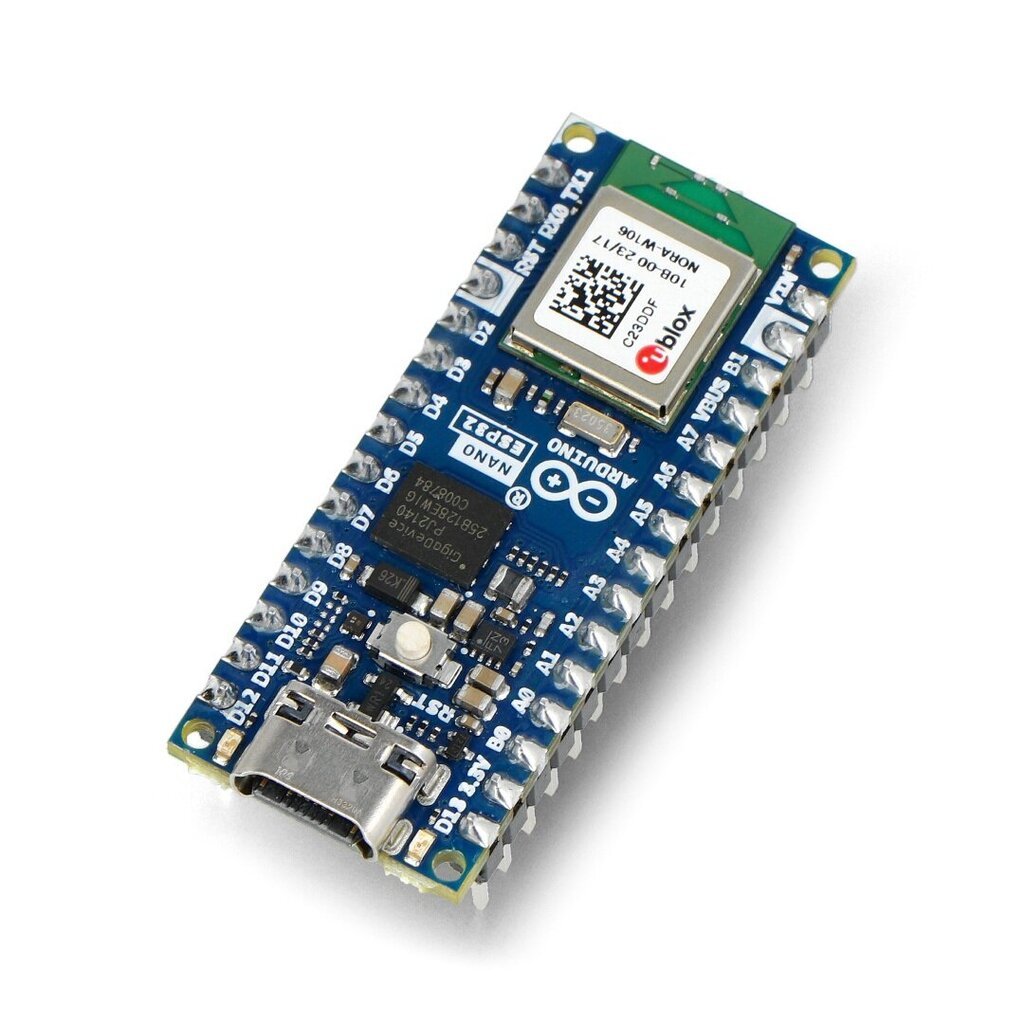 Arduino Nano ESP32 цена и информация | Robootika, konstruktorid ja tarvikud | kaup24.ee