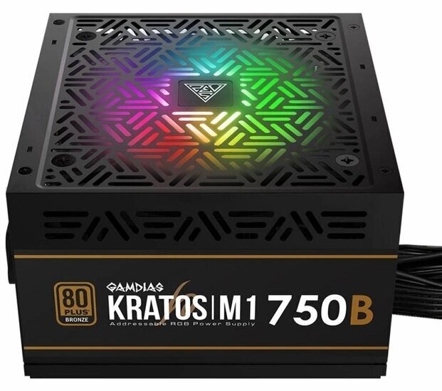 Gamdias Kratos M1-750B hind ja info | Toiteplokid (PSU) | kaup24.ee