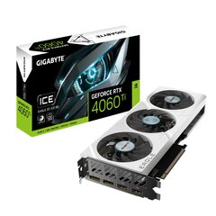 Gigabyte GeForce RTX 4060 Ti Eagle OC Ice (GV-N406TEAGLEOC ICE-8GD) цена и информация | Видеокарты | kaup24.ee