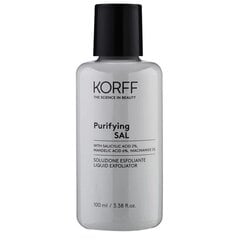 Vedel koorija Korff Purifying Sal, 100 ml hind ja info | Näopuhastusvahendid | kaup24.ee