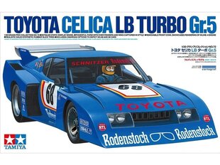 Сборная пластиковая модель. Tamiya - Toyota Celica LB Turbo Gr.5 (1970-1977), 1/20, 20072 цена и информация | Склеиваемые модели | kaup24.ee