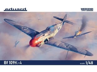 Сборная пластиковая модель. Eduard - Messerschmitt Bf 109K-4 Weekend edition, 1/48, 84197 цена и информация | Склеиваемые модели | kaup24.ee