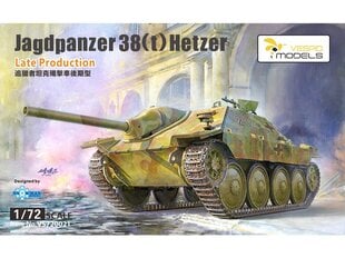 Vespid Models - Jagdpanzer 38(t) Hetzer Late Production, 1/72, 720021 hind ja info | Liimitavad mudelid | kaup24.ee