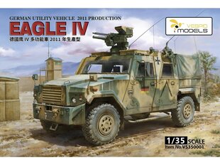 VESPID MODELS - Eagle IV German Utility Vehicle 2011 Production, 1/35, 350001 цена и информация | Склеиваемые модели | kaup24.ee