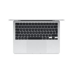 MacBook Air 13" Apple M3 chip with 8-core CPU and 10-core GPU, 8GB, 512GB SSD - Silver - MRXR3KS/A цена и информация | Ноутбуки | kaup24.ee