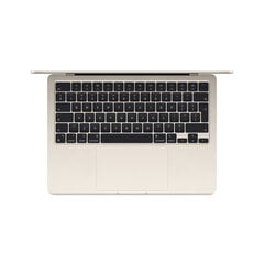 MacBook Air 13" Apple M3 chip with 8-core CPU and 10-core GPU, 16GB, 512GB SSD - Starlight - MXCU3RU/A цена и информация | Ноутбуки | kaup24.ee