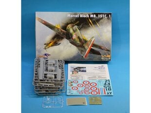 Dora Wings - Marcel Bloch MB.151 C.1, 1/48, 48017 hind ja info | Klotsid ja konstruktorid | kaup24.ee