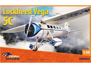 Сборная пластиковая модель. Dora Wings - Lockheed Vega 5C, 1/48, 48024 цена и информация | Конструкторы и кубики | kaup24.ee