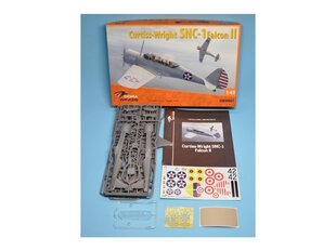 Сборная пластиковая модель. Dora Wings - Curtiss-Wright SNC-1 Falcon II, 1/48, 48041 цена и информация | Конструкторы и кубики | kaup24.ee