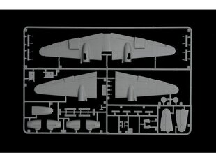 Italeri - Messerschmitt Me 410 ''Hornisse'', 1/72, 0074 hind ja info | Liimitavad mudelid | kaup24.ee