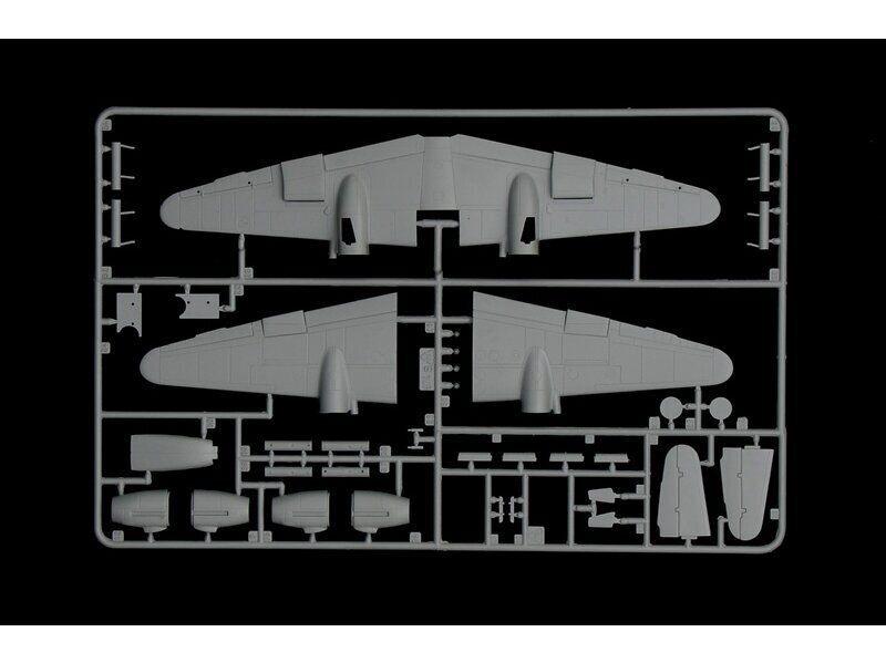 Italeri - Messerschmitt Me 410 ''Hornisse'', 1/72, 0074 цена и информация | Liimitavad mudelid | kaup24.ee