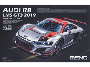 Meng Model - AUDI R8 LMS GT3 2019, 1/24, CS-006 цена и информация | Склеиваемые модели | kaup24.ee