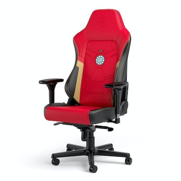 Mänguri tool Noblechairs HERO Iron Man Edition Black Red hind ja info | Kontoritoolid | kaup24.ee