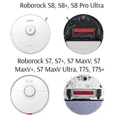 Фильтр Xiaomi Roborock S8 Pro Ultra / S8+ / S8 / S7 Max Ultra / S7 / S7+ / S7 MaxV / S7 MaxV Plus, 4 шт (replacement) цена и информация | Аксессуары для пылесосов | kaup24.ee