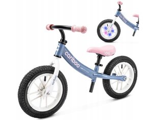 Балансировочный велосипед Cariboo LEDventure цена и информация | Детский трехколесный велосипед - коляска с удобной ручкой управления для родителей Riff F95941 2в1, фиолетовый | kaup24.ee