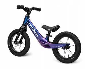 Балансировочный велосипед Cariboo Magnesium Air 12" цена и информация | Детский трехколесный велосипед - коляска с удобной ручкой управления для родителей Riff F95941 2в1, фиолетовый | kaup24.ee