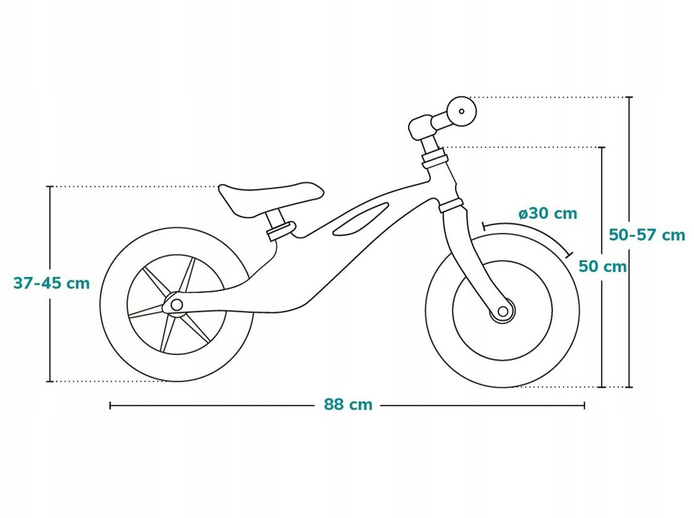 Lionelo Bart Air 12" tasakaaluratas hind ja info | Jooksurattad | kaup24.ee