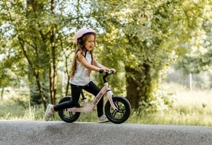 Балансировочный велосипед Cariboo Magnesium Pro 12", розовый цена и информация | Детский трехколесный велосипед - коляска с удобной ручкой управления для родителей Riff F95941 2в1, фиолетовый | kaup24.ee