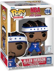 Фигурка Funko POP! NBA All-Stars 2005: Allen Iverson (All-Stars Uniform) цена и информация | Атрибутика для игроков | kaup24.ee