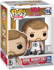 Figuur Funko POP! NBA All-Stars 2019: Dirk Nowitzki (All-Stars Uniform) цена и информация | Атрибутика для игроков | kaup24.ee
