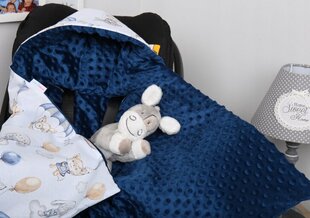Одеяло Babymam с капюшоном на автокресло 80х80см. цена и информация | Аксессуары для автокресел | kaup24.ee