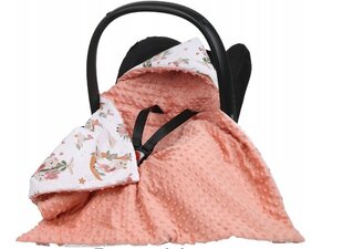 Kapuutsiga Babymam tekk, turvahällile 80x80cm hind ja info | Beebipadjad ja -tekid | kaup24.ee