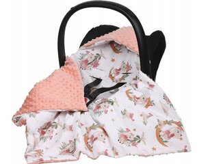 Одеяло Babymam с капюшоном на автокресло 80х80см. цена и информация | Детские подушки, конверты, спальники | kaup24.ee