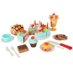 Игрушечный торт на день рождения,  синий цена и информация | Игрушки для девочек | kaup24.ee
