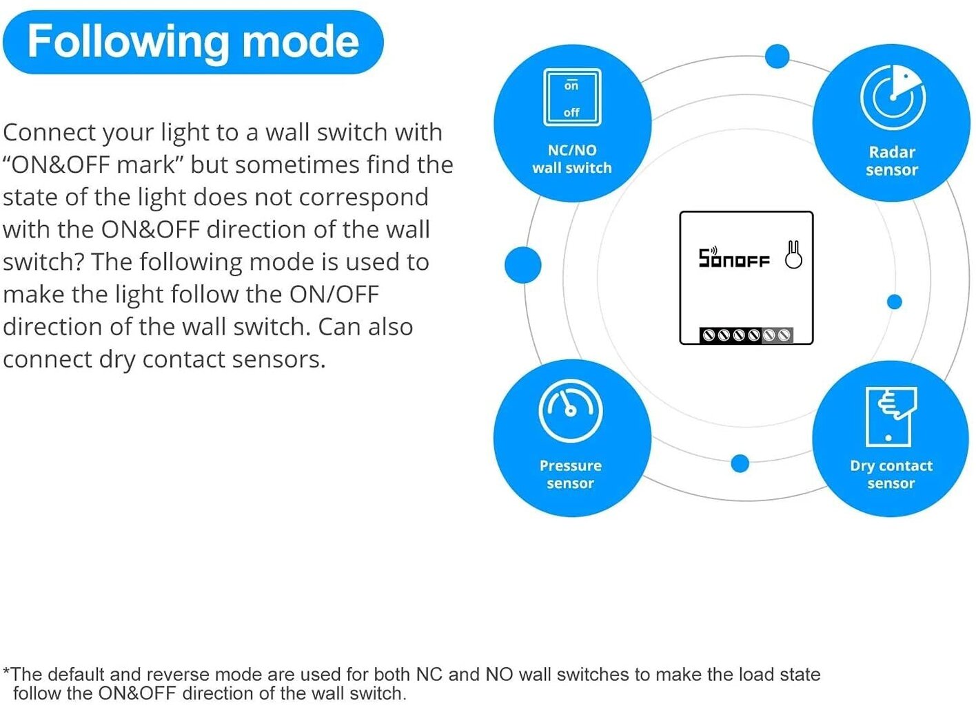 Nutikas WiFi-lüliti Sonoff MINIR2 hind ja info | Lülitid ja pistikupesad | kaup24.ee