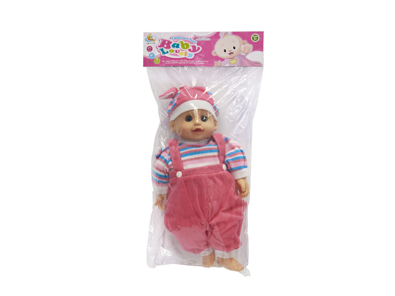 Heliga beebinukk, roosa 40 cm цена и информация | Tüdrukute mänguasjad | kaup24.ee