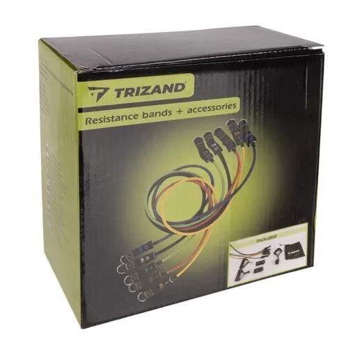 Resistentsusribade komplekt Trizand hind ja info | Treeningkummid | kaup24.ee