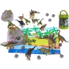 Dinosauruse loomafiguurid, 7 tk hind ja info | Poiste mänguasjad | kaup24.ee