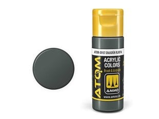 Akrüülvärv Ammo Mig Atom Graugrün RLM74, 20ml, 20157 hind ja info | Kunstitarbed, voolimise tarvikud | kaup24.ee