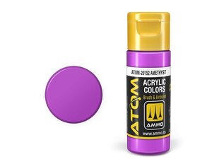 AMMO MIG - ATOM Акриловые краски Amethyst, 20ml, 20152 цена и информация | Принадлежности для рисования, лепки | kaup24.ee